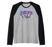 Woody Woodpecker Neon Street Style Catchphrases Raglan Baseball Tee