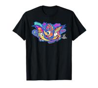 Woody Woodpecker Neon Street Style Catchphrases T-Shirt