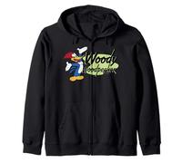 Woody Woodpecker Side Logo Zip Hoodie