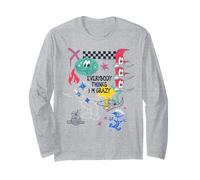 Woody Woodpecker Street Chaos Collage Long Sleeve T-Shirt