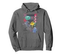 Woody Woodpecker Street Chaos Collage Pullover Hoodie