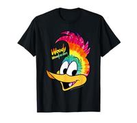 Woody Woodpecker Tie Dye Portrait T-Shirt