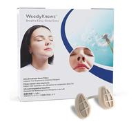 WoodyKnows Ultra-Breathable Nasal Filters (Narrow, S, 6 Pack)