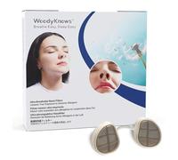 WoodyKnows Ultra-Breathable Nasal Filters (Round, L, 6 Pack)