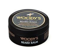 Woody's 2-in-1 Beard Balm for Men, Beard Conditioner and Style Wax, with Blend of Coconut Oil, Panthenol, and Natural Beeswax 2-Ounce, 1-pack