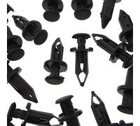 Woodzdon 100 Pcs ATV Parts 8mm Fender Clip Body Rivet Fit for Polaris Sportsman XP 850 550 Rangers RZR 7661855 Push Pin Splash Guard Body Panel Retainer UTV Motorcycle Fastener for Suzuki 09409-07333
