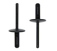 Woodzdon 30 Pcs Black Nylon Blind Rivet, 6mm Diameter, Fender Liner Rivet for BMW X1, X2, X3, X4, X5, X6 & 7 Series 2006-On