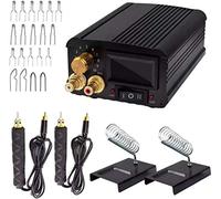 WooEver Wood Burning Kit, 110V Dual Pen Professional Pyrography Machine Set with Digital Adjustable Temperature Control 20 Tips Crafts Burning Tool for Wood Leather and Gourd