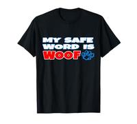 Woof BDSM Safe Word Gay Leather Pup Fetish Dom Sub T-shirt T-Shirt