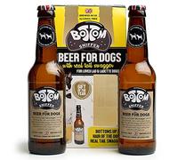 WOOF&BREW Bottom Sniffer Dog Beer - Dog Gift Set (2 x 330ml) The Perfect Christmas and Birthday Present