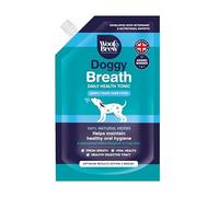 Woof&Brew Doggy Breath Natural Herbal Supplement for Dogs, Promotes Healthy Oral Hygeine, 100% Natural Herbs, 3 Weeks for Optimum Results (Doggy Breath)