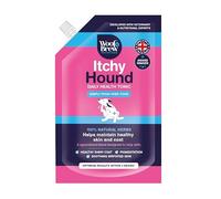 Woof&Brew Itchy Hound Herbal Supplement for Dogs, Helps protect against allergies and promote healthy skin and coat, 100% Natural Herbs, 3 Weeks for Optimum Results (Itchy Hound)