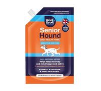 Woof&Brew Senior Hound Joint Care Natural Herbal Supplement for Dogs,Helps Keep Senior Older Dogs Active, 100% Natural Herbs, 3 Weeks for Optimum Results (Senior Hound)