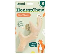 WOOF HonestChew Dog Toy Antler - Durable Dog Chews - Made with Natural, Plant-Based Ingredients - Splinter-Resistant - Safer Than Dog Bones - Small
