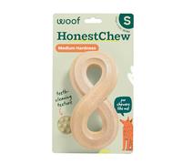 WOOF HonestChew Dog Toy Infinity - Durable, Long Lasting Dog Chews - Made with Natural, Plant-Based Ingredients - Splinter-Resistant - Safer Than Dog Bones - Small