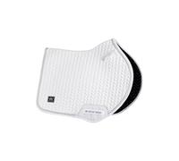 Woof Wear 2025 Herringbone Close Contact Saddle Pad - White