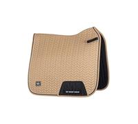 Woof Wear 2025 Herringbone Dressage Saddle Pad - Caramel