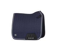 Woof Wear 2025 Herringbone Dressage Saddle Pad - Navy