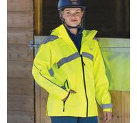 Woof Wear Hi-Viz Yellow All Season Riding Jacket - Extra Small