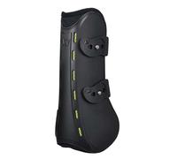 Woof Wear Black and Lime Vision Tendon Boot - Medium/Large