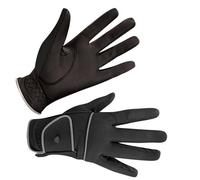 Woof Wear Black Vision Riding Gloves - Size 9