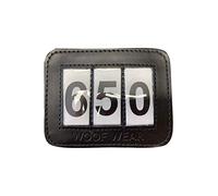 Woof Wear Bridle Number Holder Black - One Size