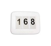 Woof Wear Bridle Number Holder - White