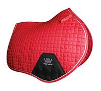 Woof Wear Close Contact Saddle Cloth - Royal red - Anatomic shaping with high wither design - Girth strap separation loops