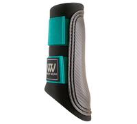 Woof Wear Club Brushing Boot Black and Ocean - Small