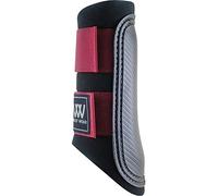 Woof Wear Club Brushing Boots - Black Shiraz - Lightweight