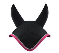 Woof Wear Colour Fusion Fly Veil - Raspberry - Size: Pony
