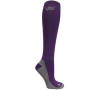 Woof Wear Competition Riding Socks - Damsen Purple
