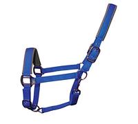 Woof Wear Contour Head Collar & Lead Rope Set ELECTRIC BLUE (Pony)