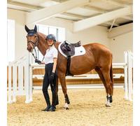 Woof Wear Elite Comfort Mesh Saddle Pad CC White - Full Size