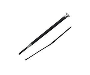 Woof Wear Harmony Dressage Whip - Black Silver