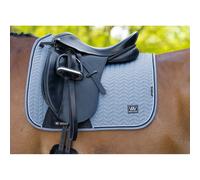 Woof Wear Herringbone Dressage Pad | Steel Blue - Cob