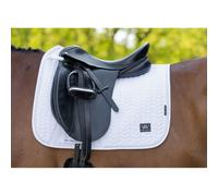Woof Wear Herringbone Dressage Pad | White - Cob