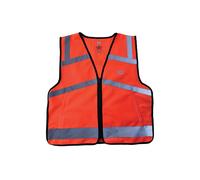 Woof Wear Hi Viz Orange Riding Vest - Junior - Medium/Large