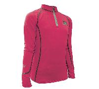 Woof Wear Junior Riding Shirt - Raspberry - Size: Large
