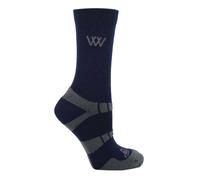 Woof Wear Navy Short Bamboo Waffle Socks - Large