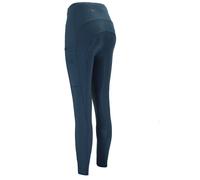 Woof Wear Petrol Blue Original Ladies Full Seat Riding Tights - Size 6