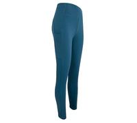 Woof Wear Petrol Blue Original Ladies Knee Patch Riding Tights - Size 14