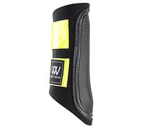 Woof Wear Reflective Club Brushing Boot - Colour Reflective Straps - Size Medium X Wide