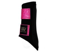 Woof Wear Reflective Club Brushing Boots - Pink - Size: Small