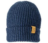Woof Wear Ribbed Beanie in Navy - Single