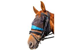 Woof Wear Ride On Fly Mask - Black/Turquoise