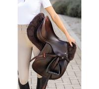 Woof Wear Sheepskin Half Pad Chocolate - Medium