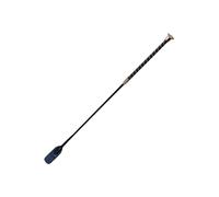 Woof Wear Twisted Riding Whip - Black/Rose Gold