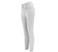 Woof Wear White Competition Riding Tights - Size 18