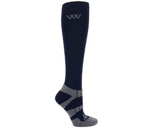 Woof Wear Winter Riding Sock - Navy/Grey